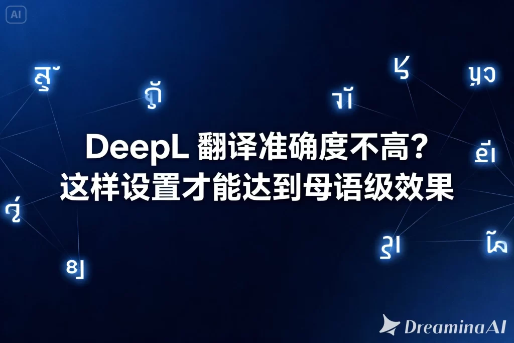DeepL翻译准确度不高?这样设置才能达到母语级效果
